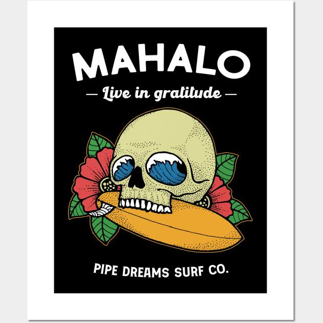 Mahalo Wall Art by Pipe Dreams Clothing Co.